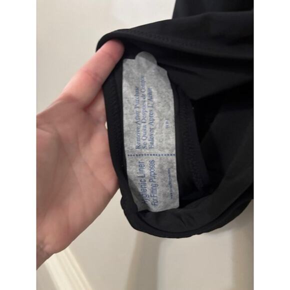 Robin Piccone Bathing Suit Ava Knit One Piece Swimsuit Black Size 4 NWT - Picture 9 of 10